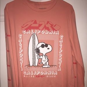 Snoopy long sleeve shirt